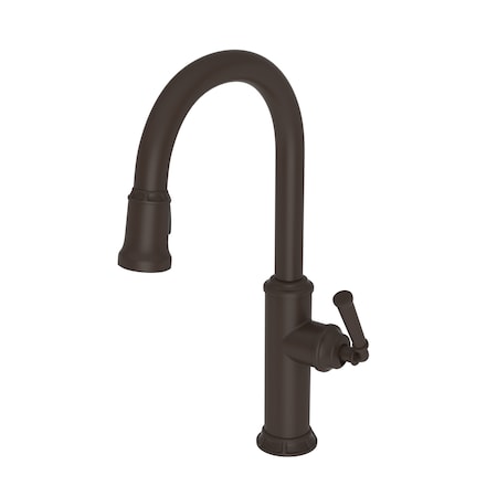 Newport Brass Pull-Down Kitchen Faucet in Oil Rubbed Bronze 3210-5103-10B
